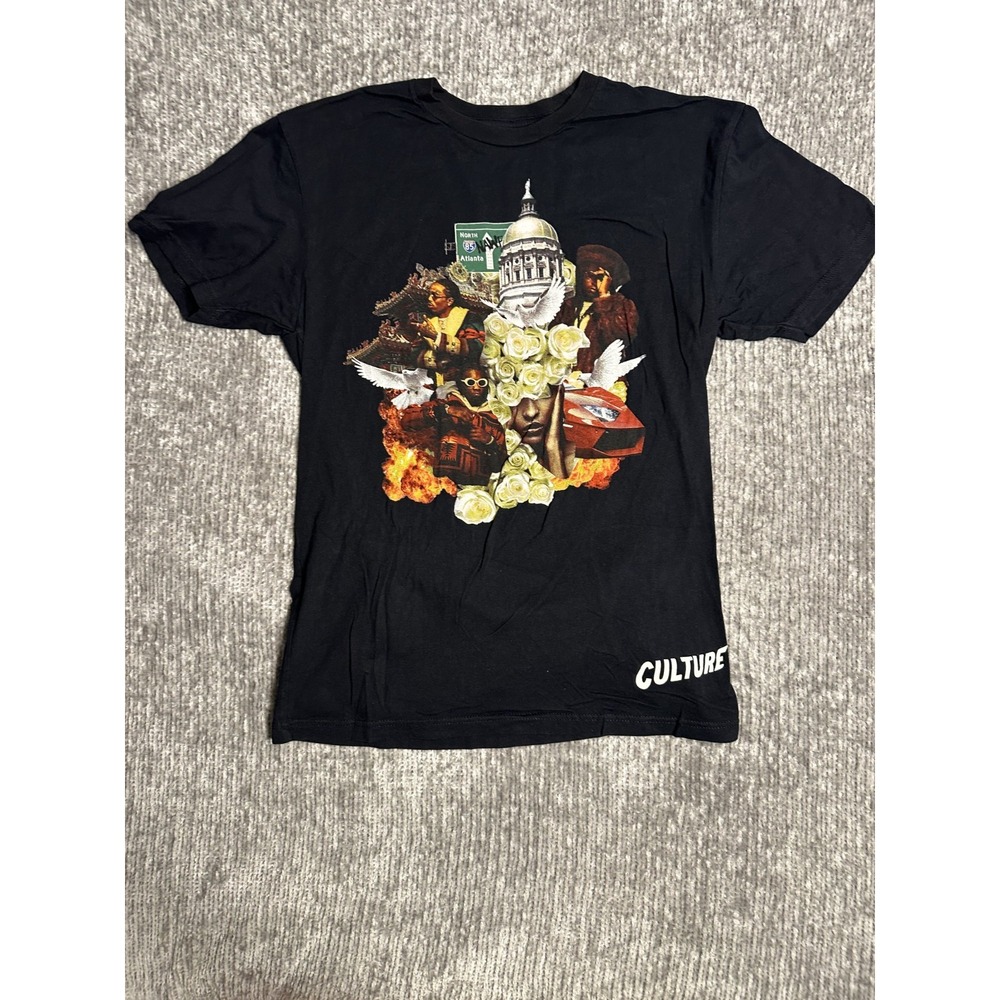 Migos YRN Culture T Shirt Medium Rare Offset Takeoff Quavo Tee